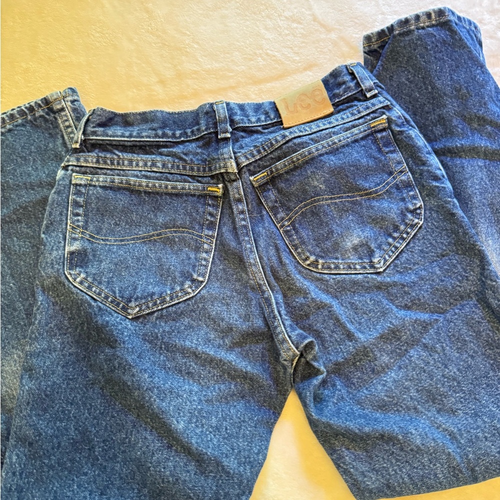 Vintage Lee Blue Straight Fit Jeans